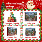 Christmas Cheer Advent Calendar Jigsaw Puzzle 1000 Pieces