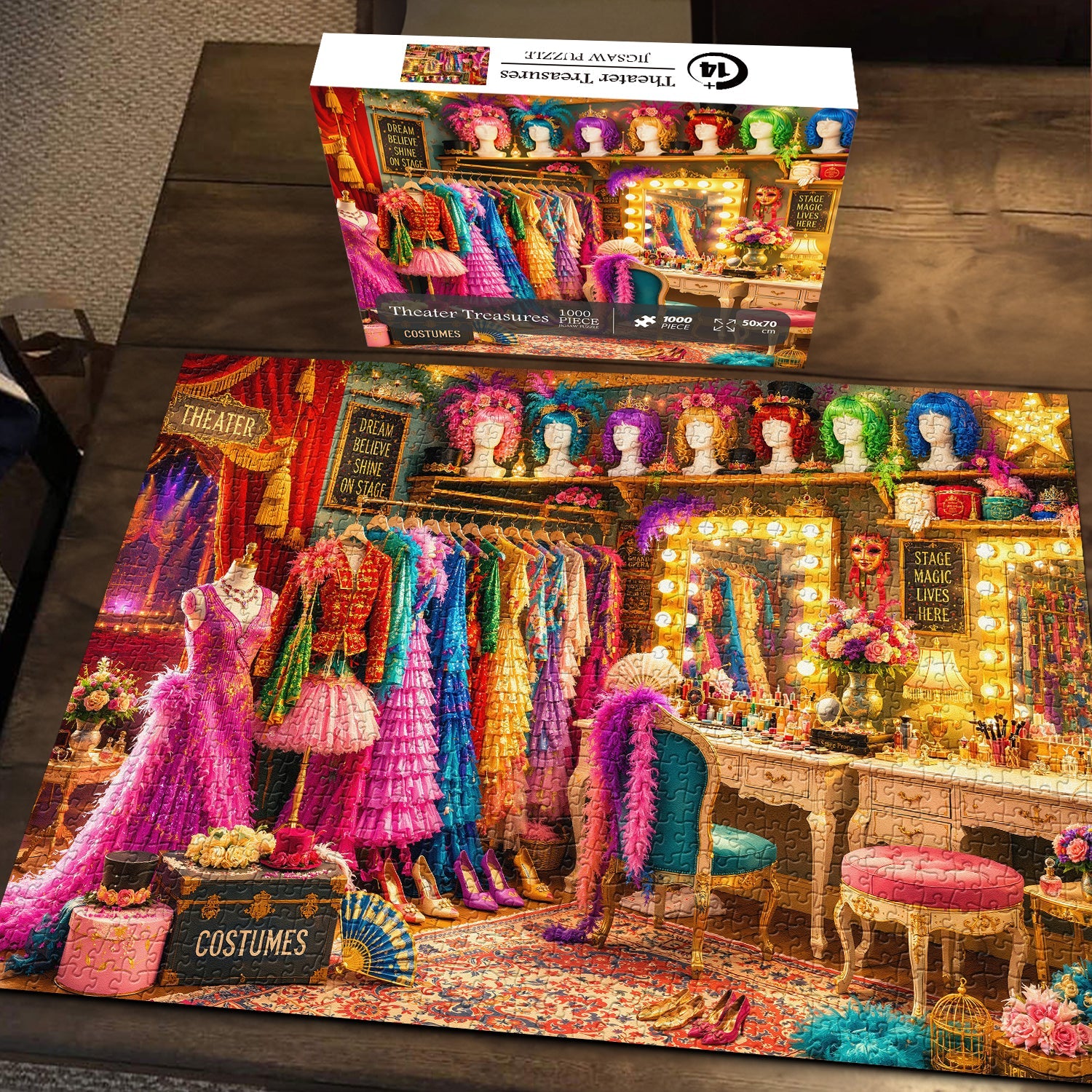 Theater Treasures Jigsaw Puzzle 1000 Pieces