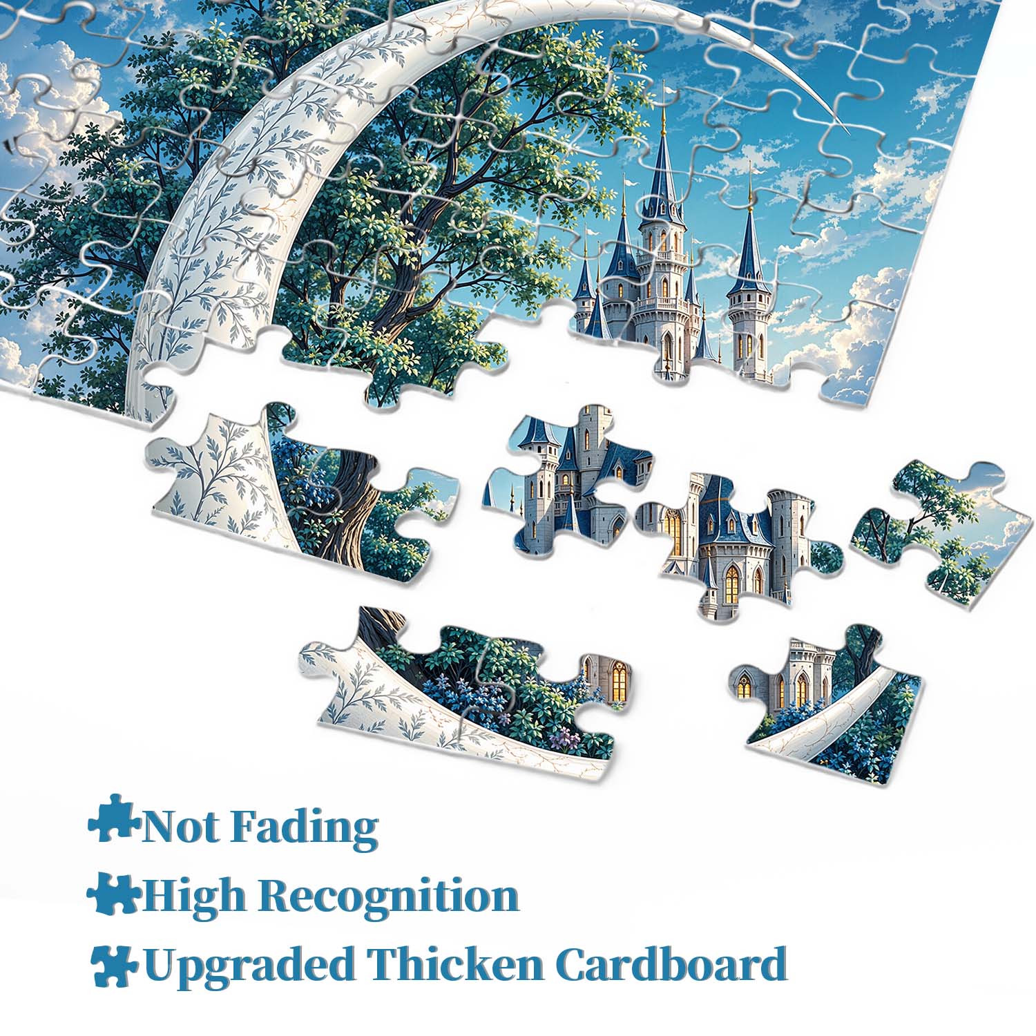 Crescent Castle Jigsaw Puzzle 1000 Piece