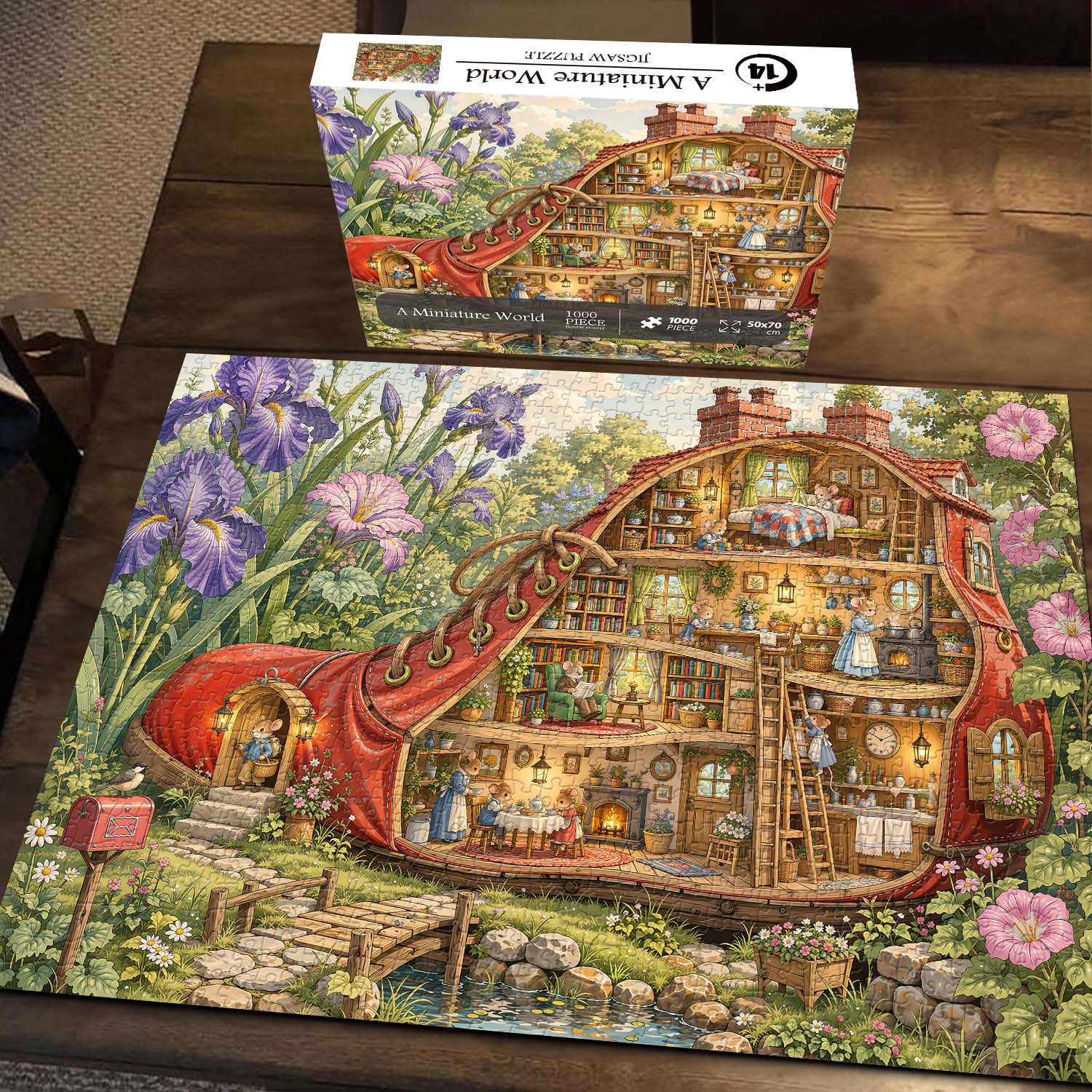 A Miniature World Jigsaw Puzzle 1000 Piece