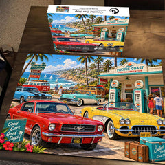Coastal Gas Stop Jigsaw Puzzle 1000 Piece