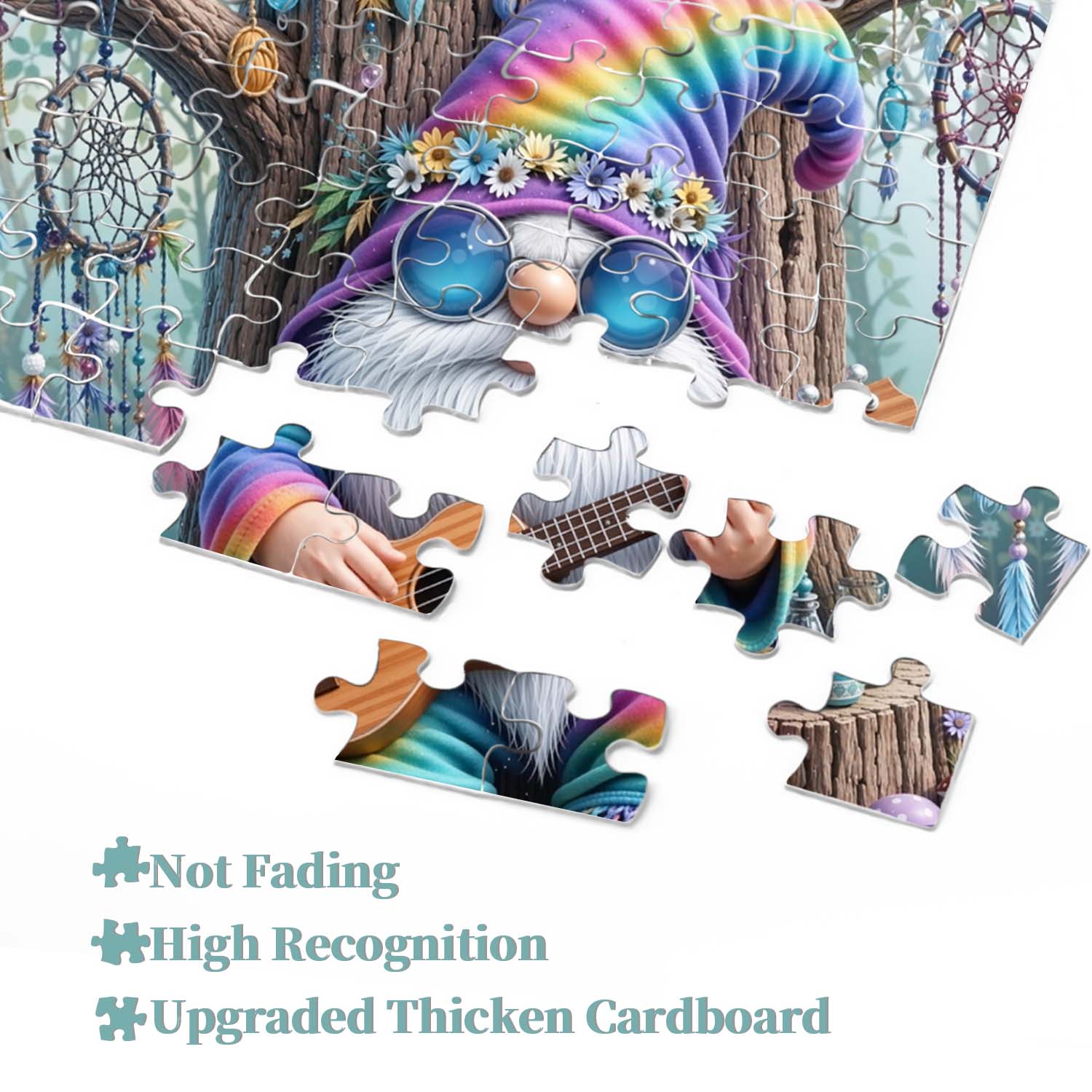 Forest Musician Gnome Jigsaw Puzzle 1000 Piece