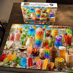 Tropical Sip Carnival Jigsaw Puzzle 1000 Pieces