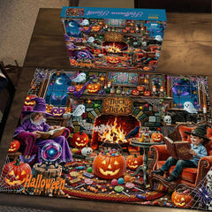 Halloween Hearth Jigsaw Puzzle 1000 Pieces