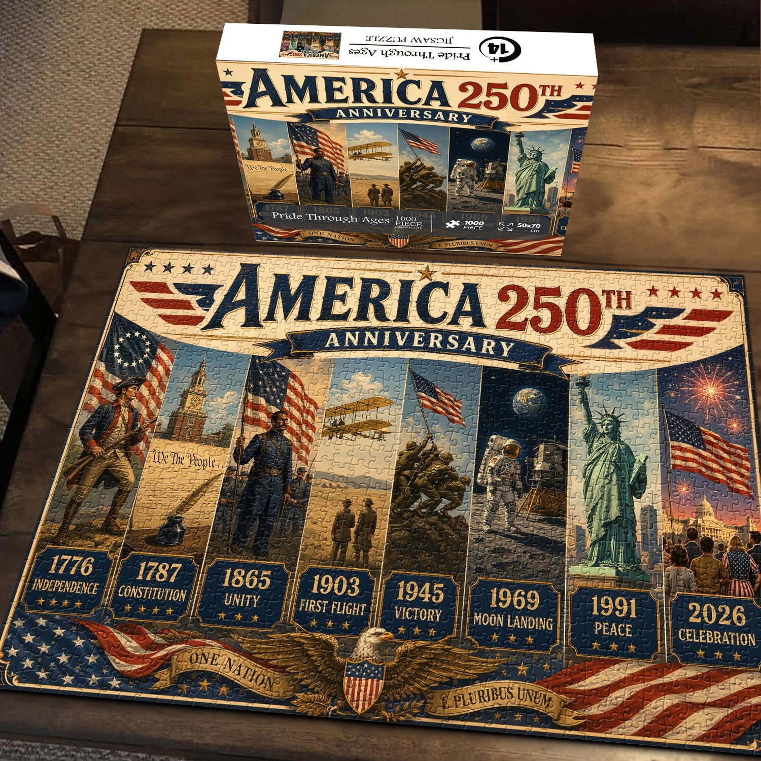 Pride Through Ages Jigsaw Puzzle 1000 Pieces