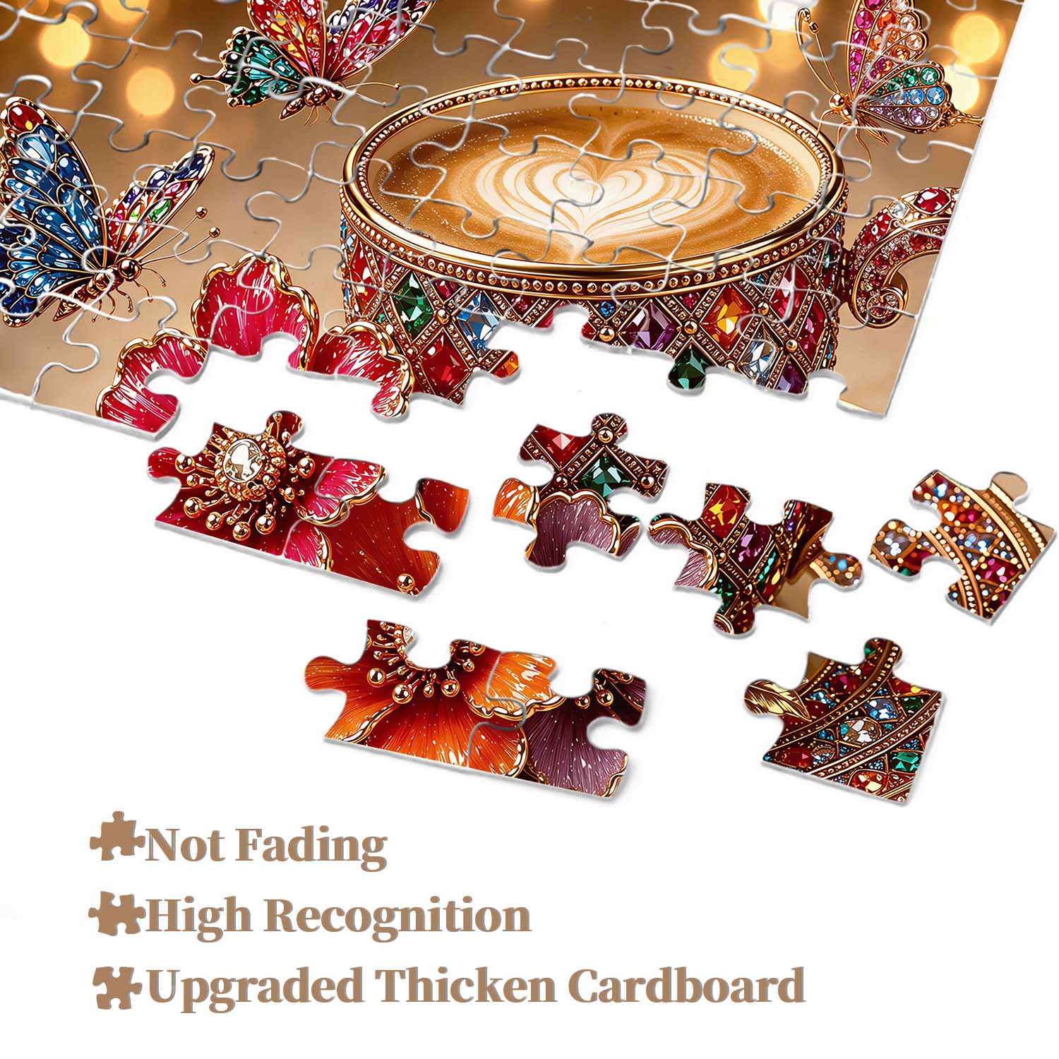 Jewel Latte Jigsaw Puzzle 1000 Piece