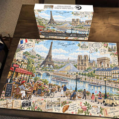 A Love Letter to Paris Jigsaw Puzzle 1000 Piece