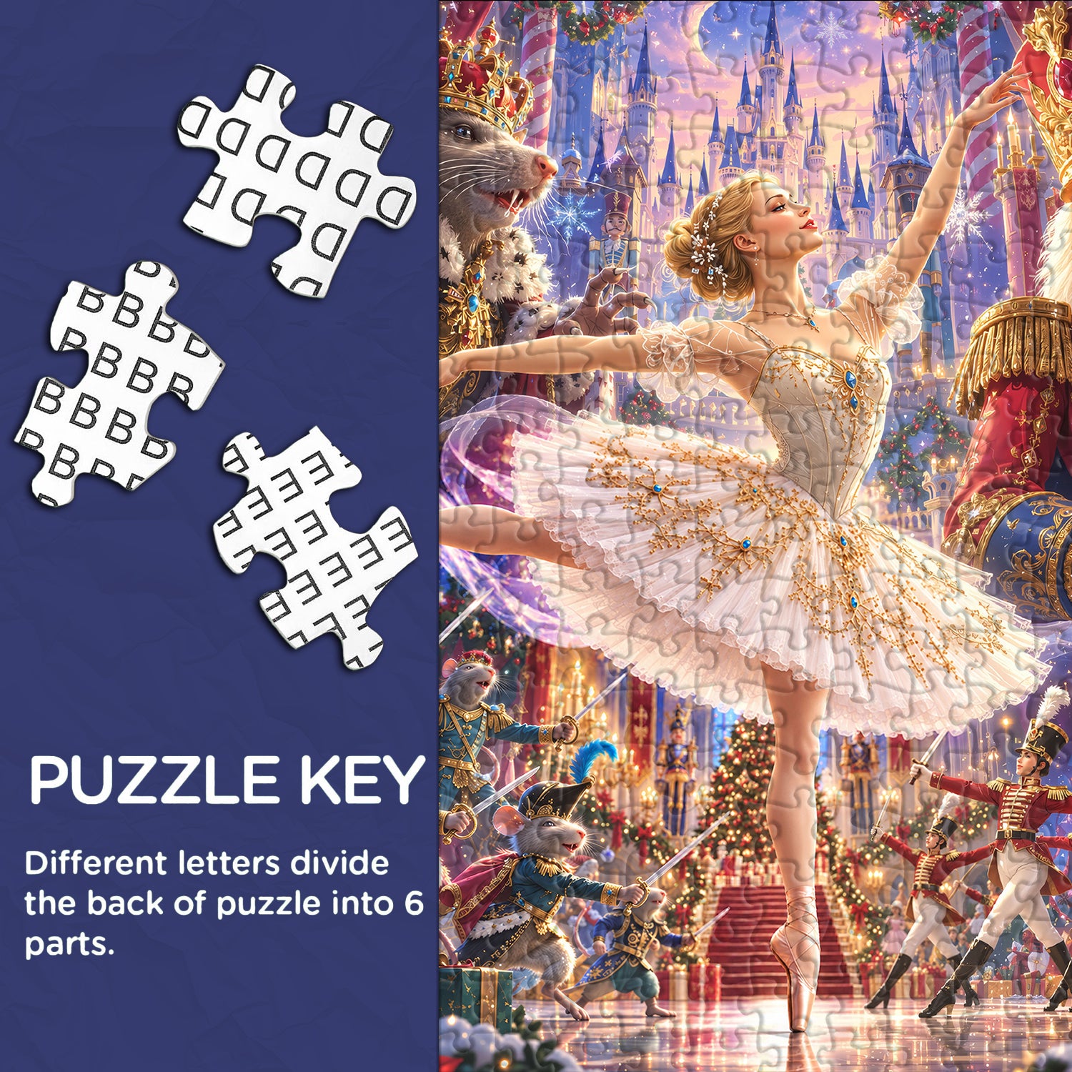 Puzzle de 1000 pièces Casse-noisette Danse enchantée