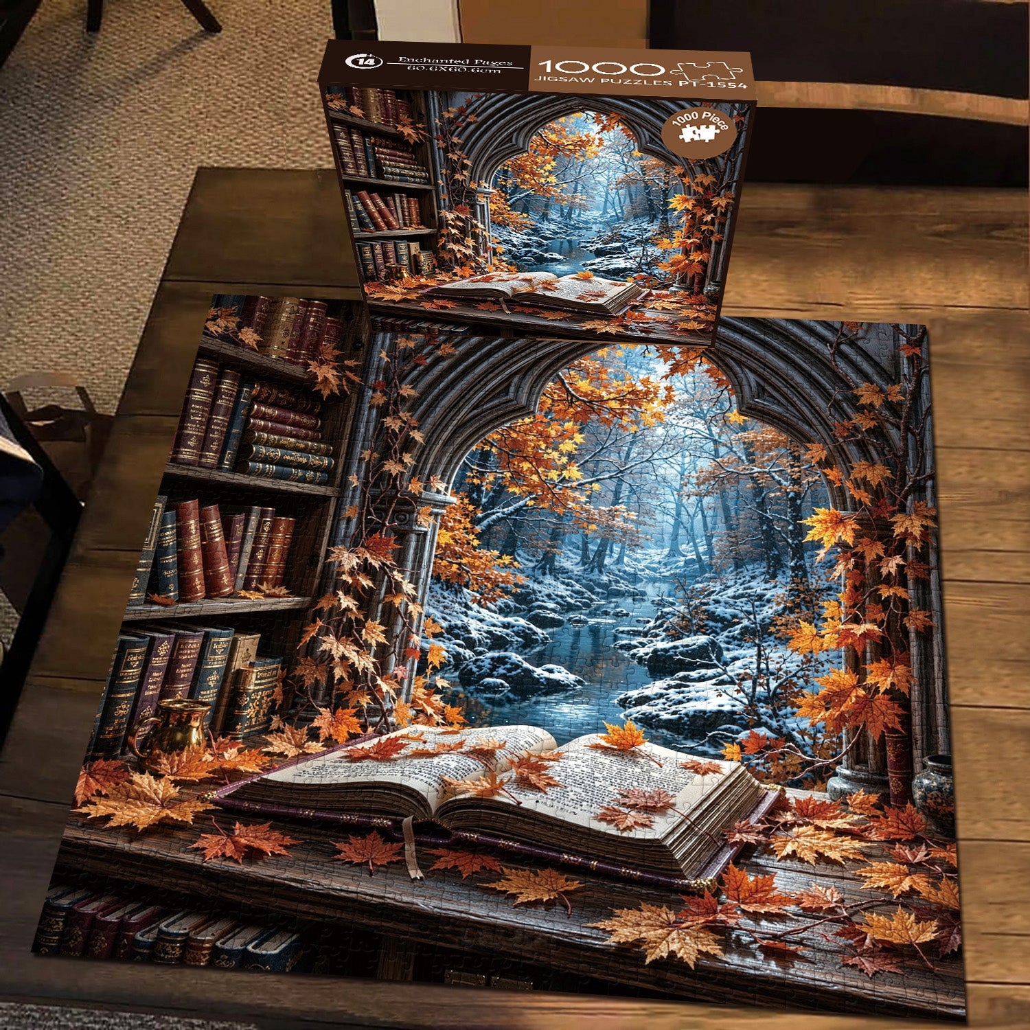 Puzzle 1000 pièces Pages enchantées