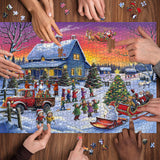 Christmas Funland Jigsaw Puzzle 1000 Pieces