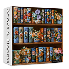 Books & Blooms Jigsaw Puzzles 1000 Piece