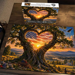 Where Love Meets Freedom Jigsaw Puzzle 1000 Pieces