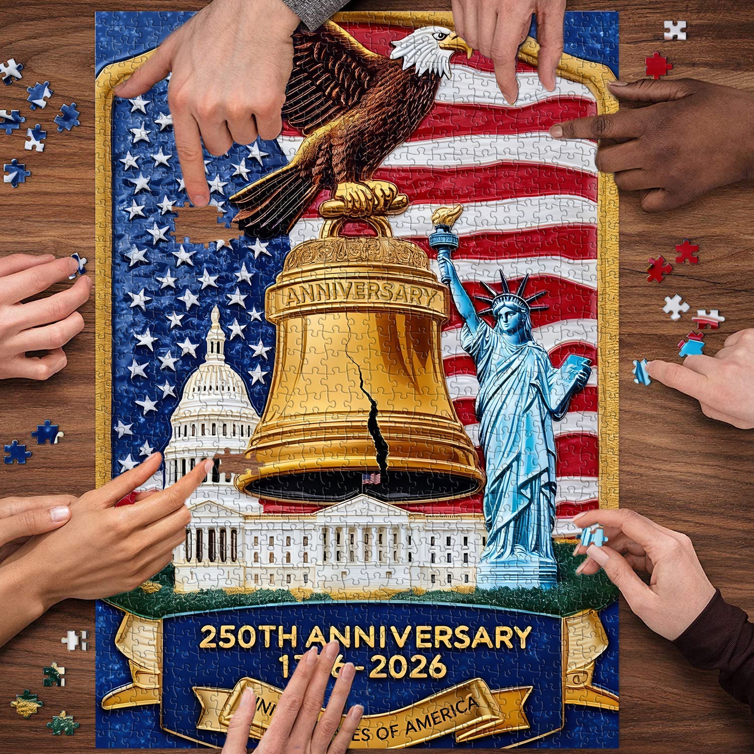Echoes of Freedom Jigsaw Puzzle 1000 Pieces