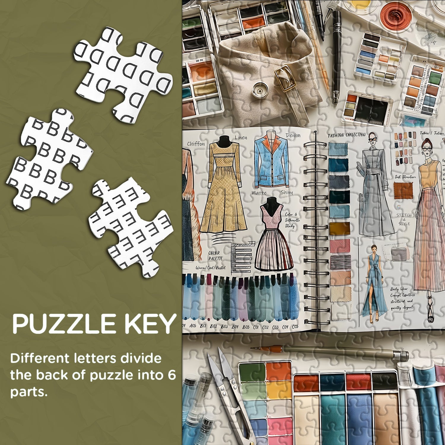 Design Diary Puzzle 1000 Pièces