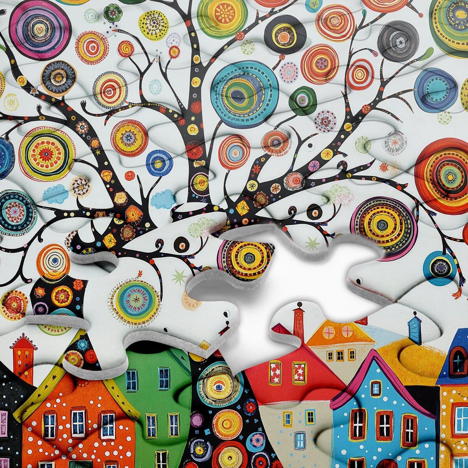 Whimsical Tree of Dreams Jigsaw Puzzles 1000 Pieces