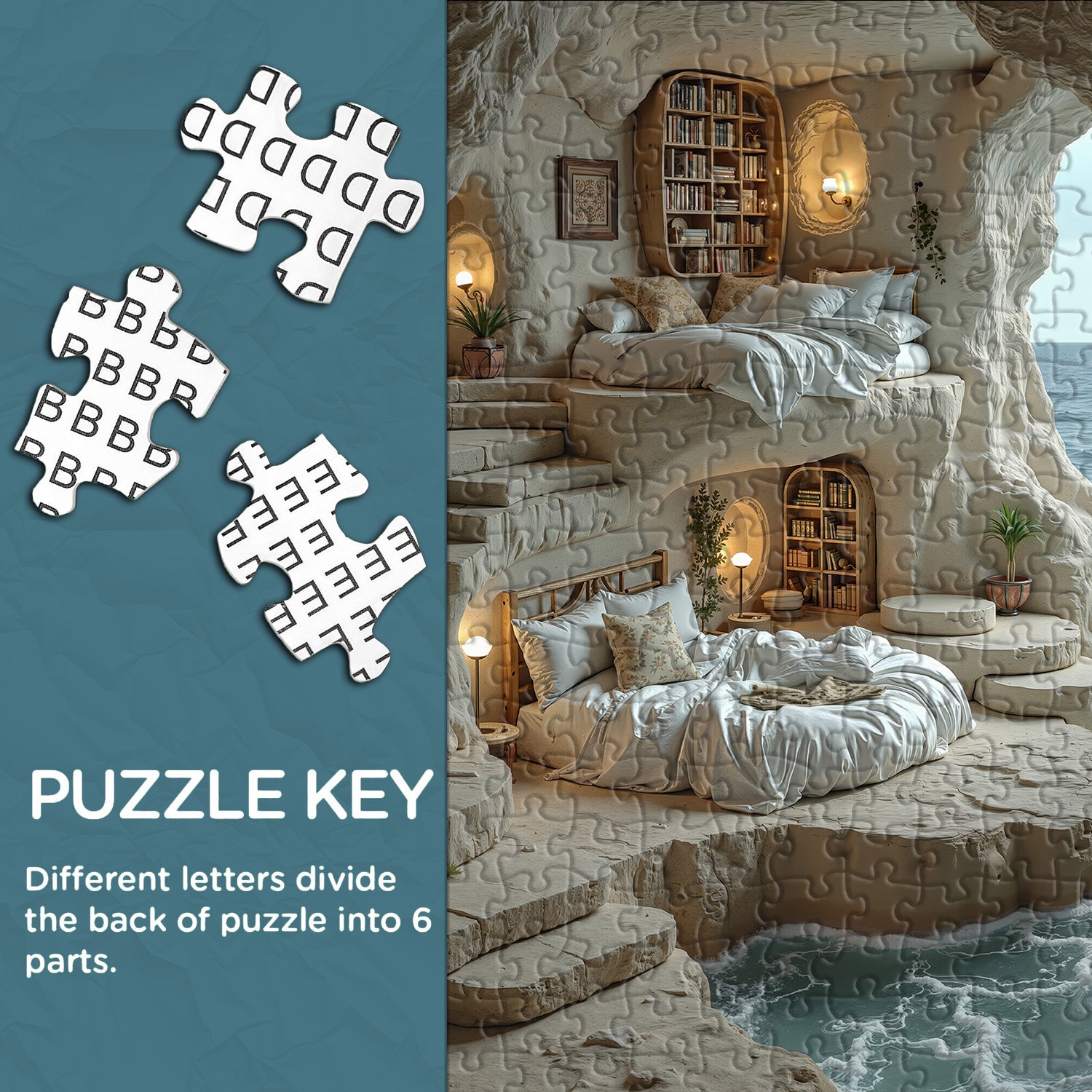 Seaside Nest Jigsaw Puzzles 1000 Pieces