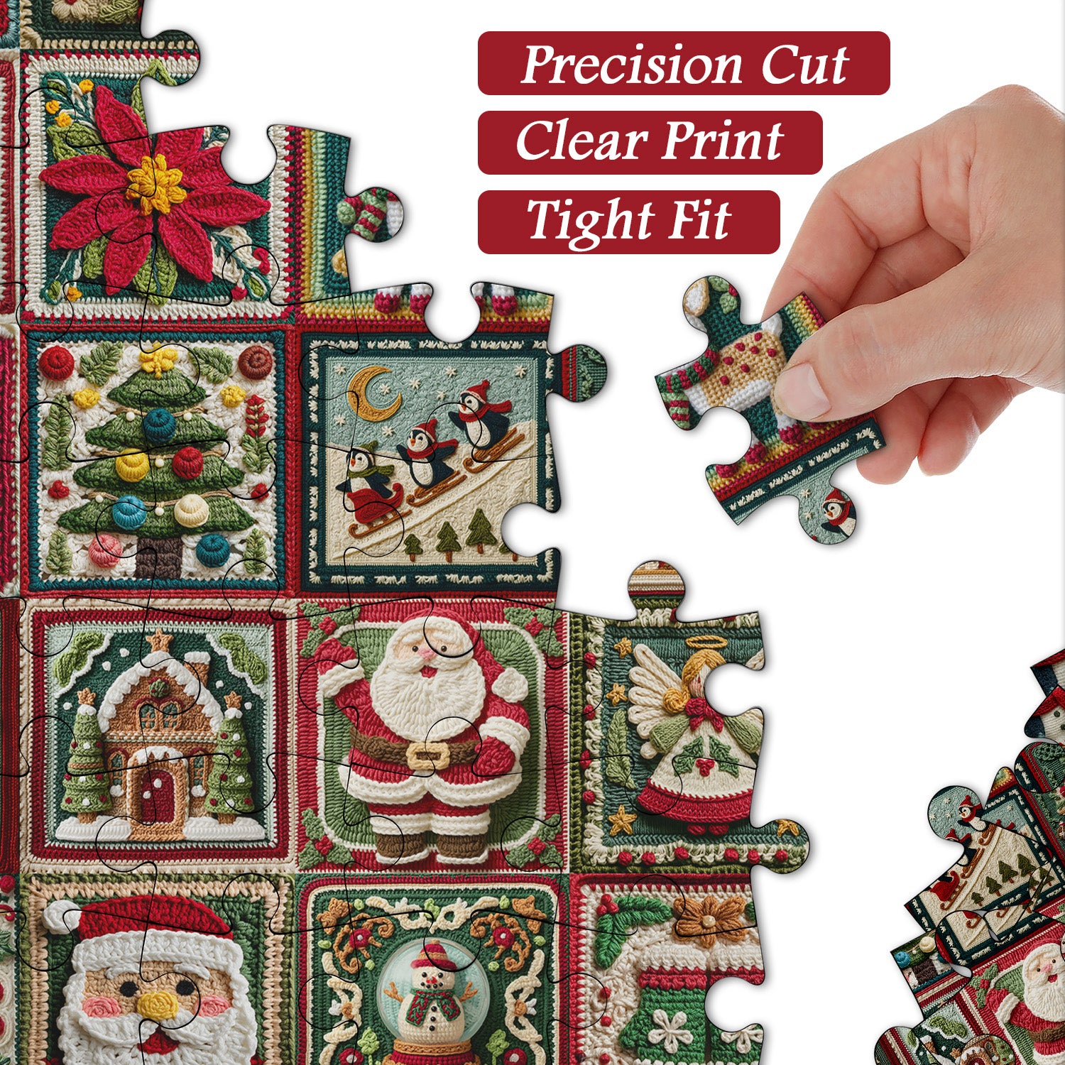 Joyful Christmas Jigsaw Puzzles 1000 Pieces