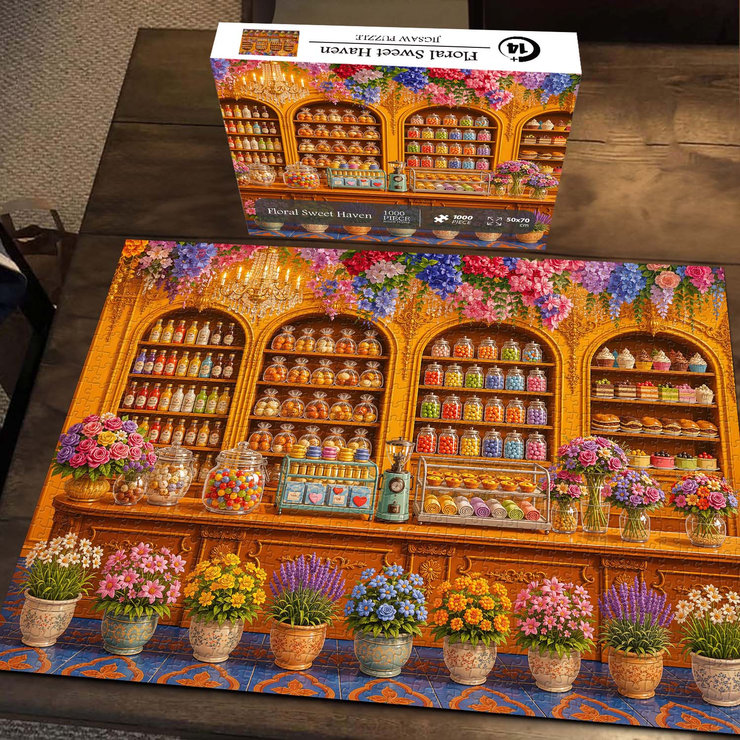 Floral Sweet Haven Jigsaw Puzzle 1000 Piece