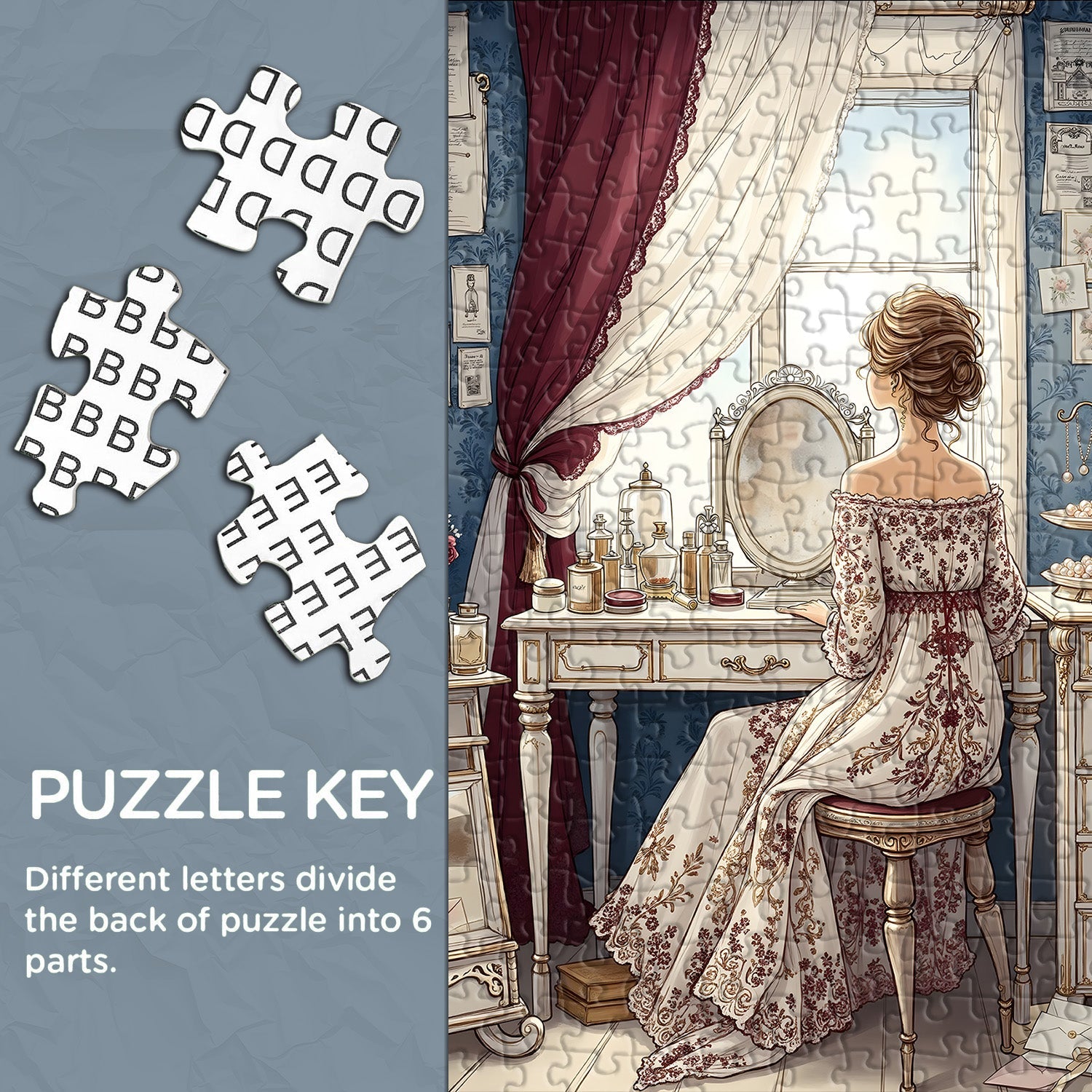 Boudoir Daydream Jigsaw Puzzle 1000 Piece