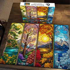 Seasonal Panels Jigsaw Puzzle 1000 Piece
