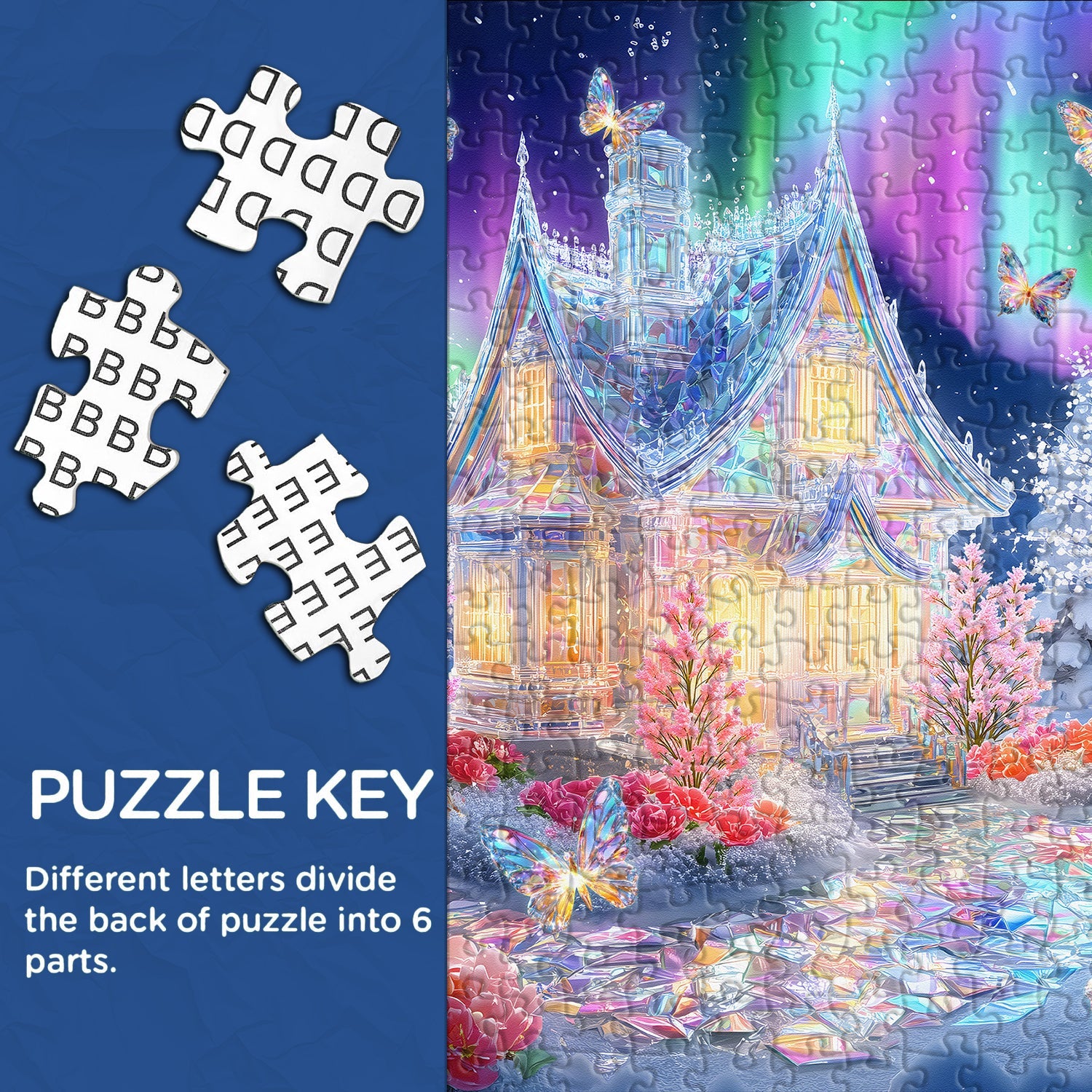 Crystal Cottage Jigsaw Puzzle 1000 Pieces
