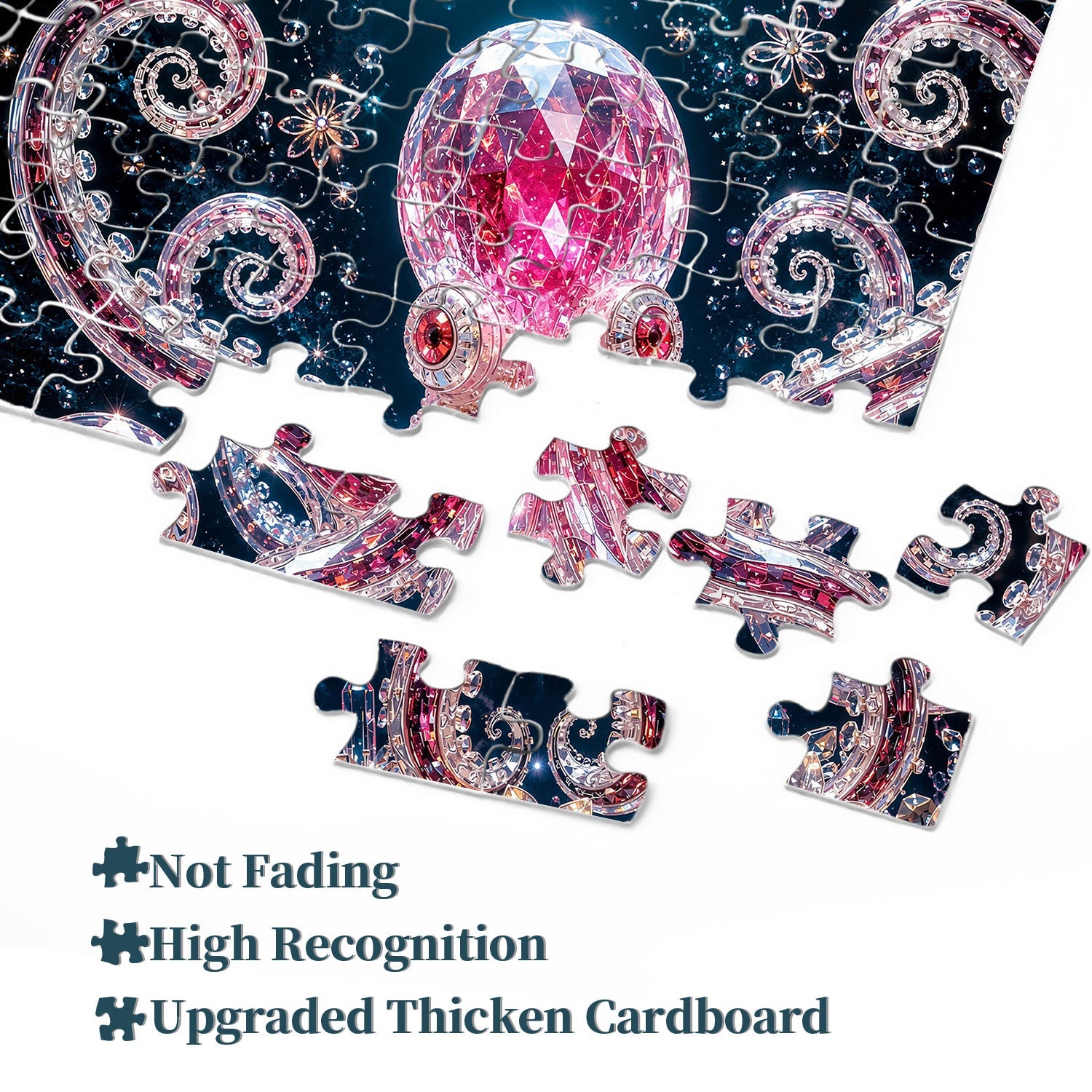 Crystal Octopus Jigsaw Puzzle 1000 Pieces