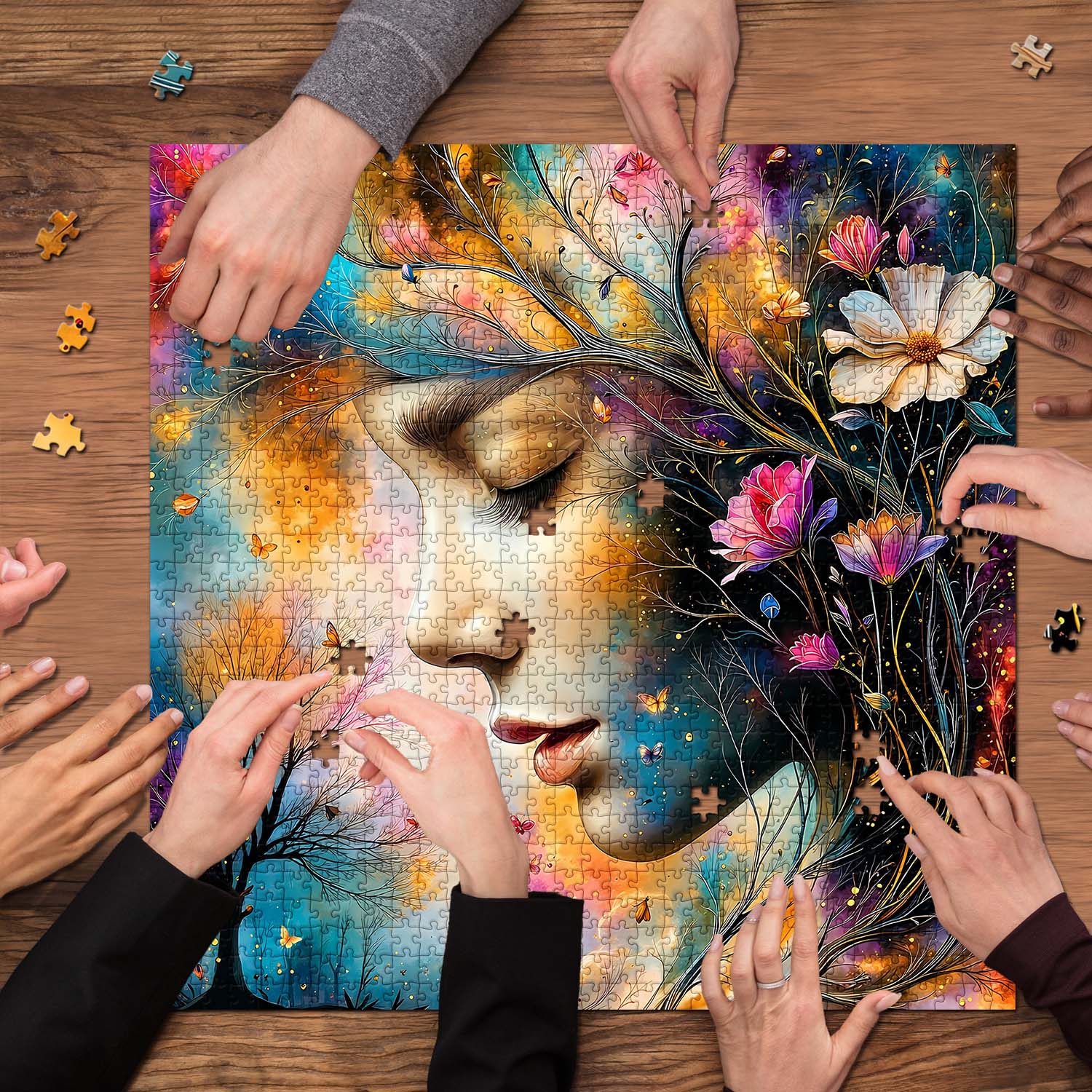 Soul in Colors Jigsaw Puzzle 1000 Pieces