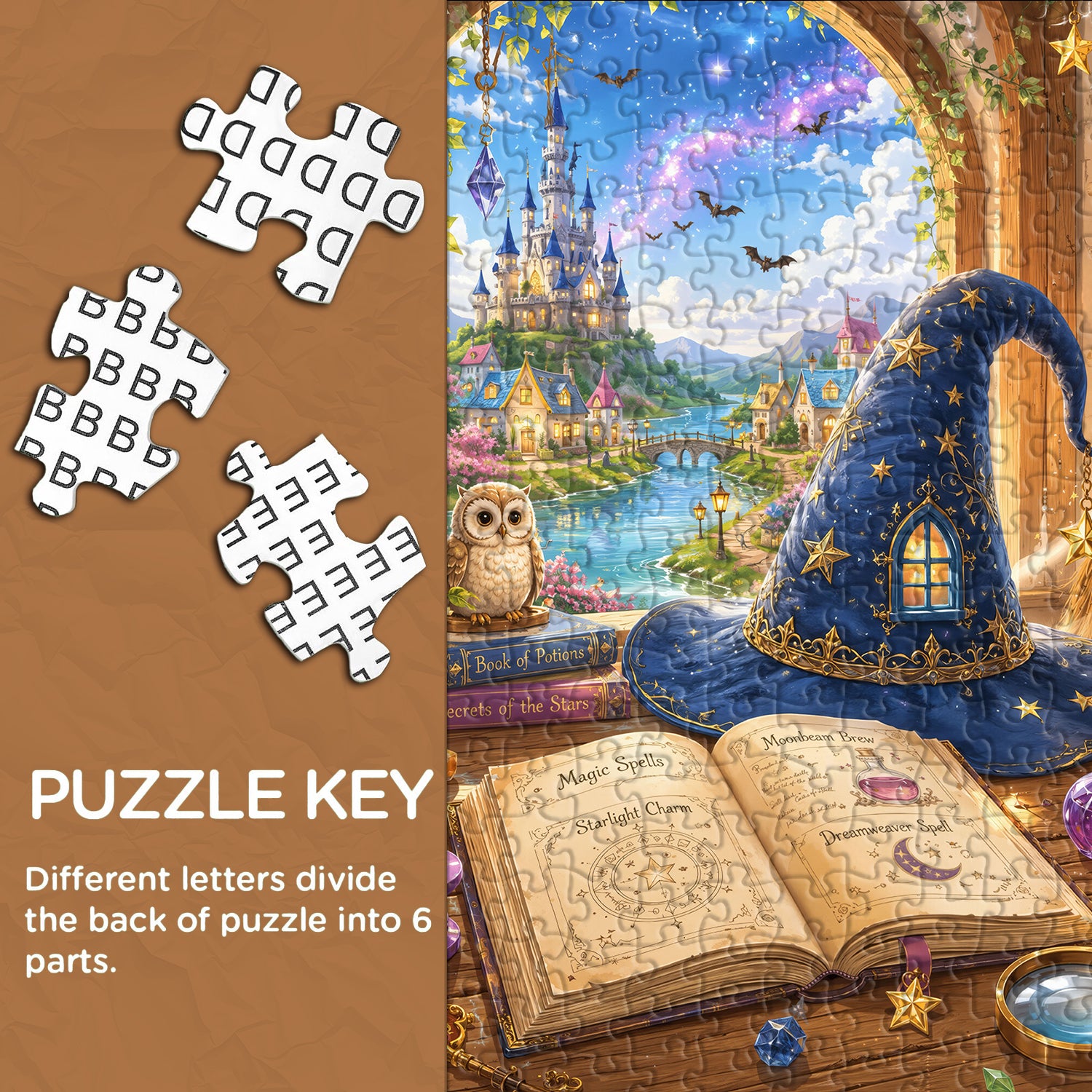 Galaxy Spell Chamber Jigsaw Puzzle 1000 Piece