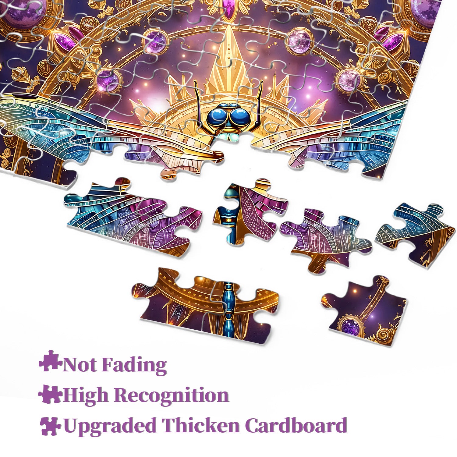 Starry Sky Dragonfly Jigsaw Puzzle 1000 Pieces