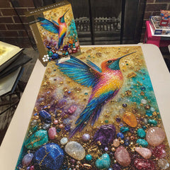 Gem Hummingbird Jigsaw Puzzle 1000 Piece