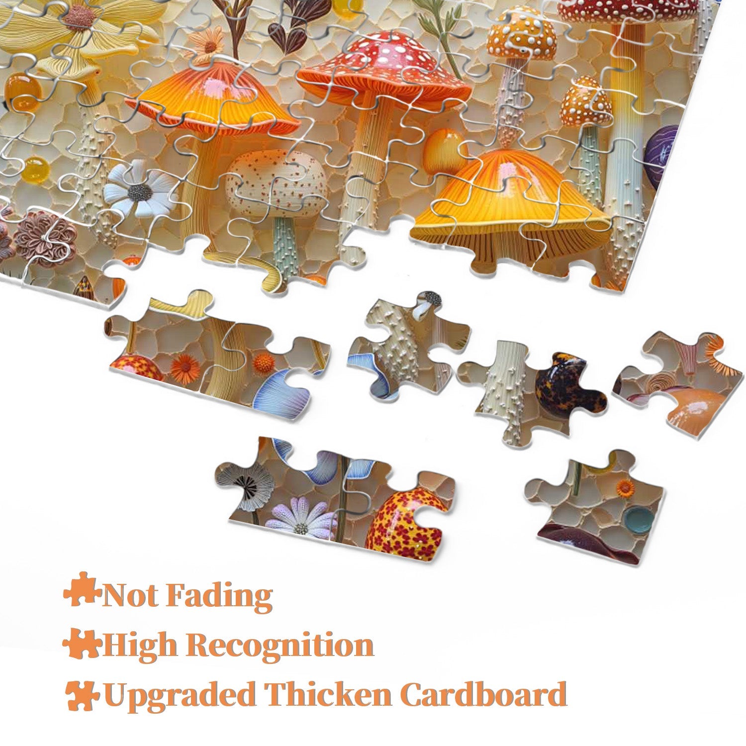 Colorful Fungi Jigsaw Puzzle 1000 Pieces