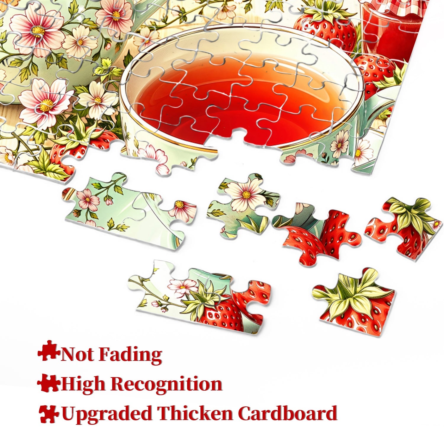 Strawberry Time Jigsaw Puzzle 1000 Piece