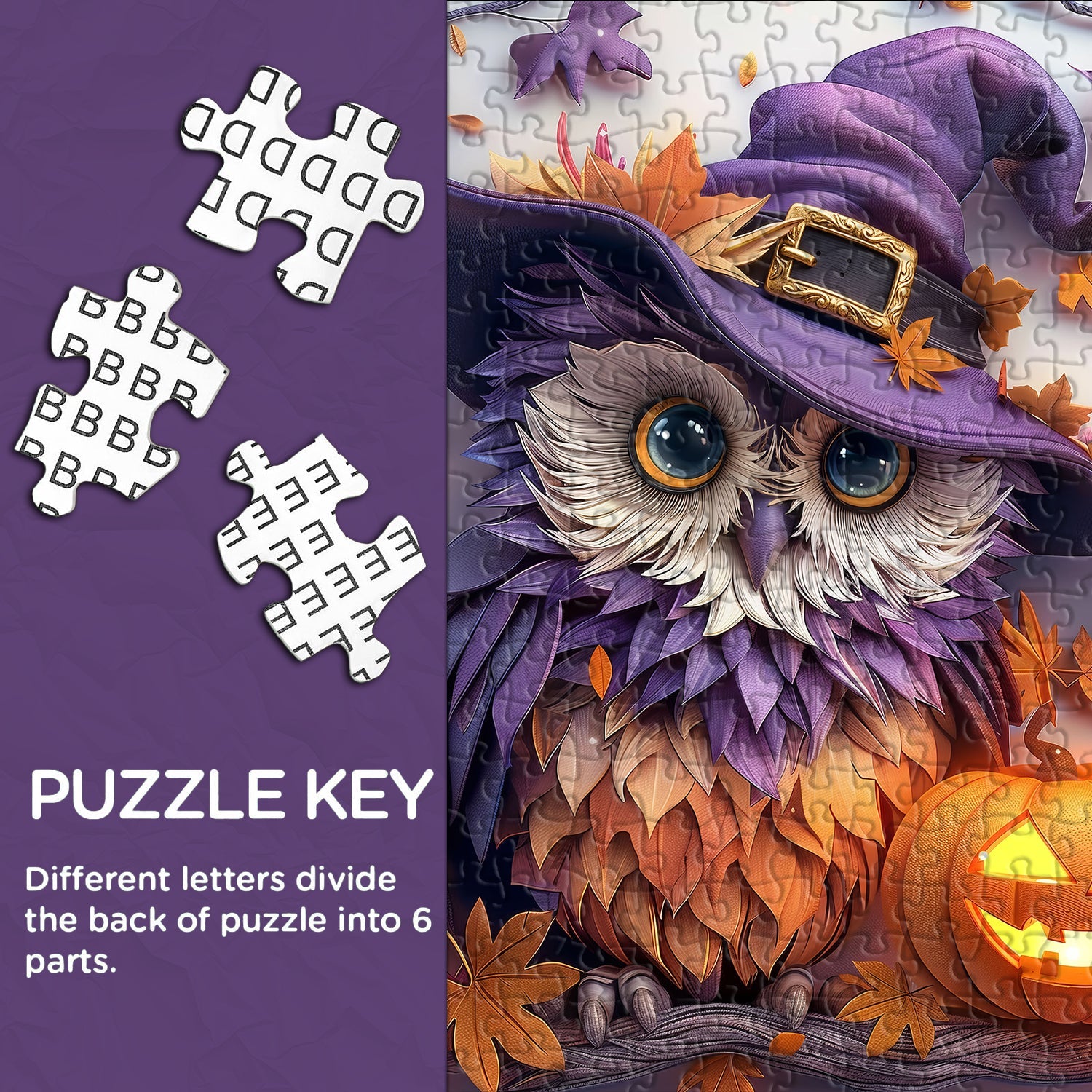 Halloween Owl Jigsaw Puzzle 1000 Piece