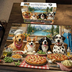 Lakeside Pizza Crew Jigsaw Puzzle 1000 Piece