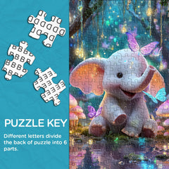 Glowwood Calf Jigsaw Puzzle 1000 Pieces