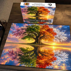 Twin Season Tree Jigsaw Puzzle 1000 Piece