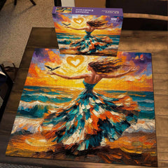 Sunset Embrace Jigsaw Puzzle 1000 Pieces