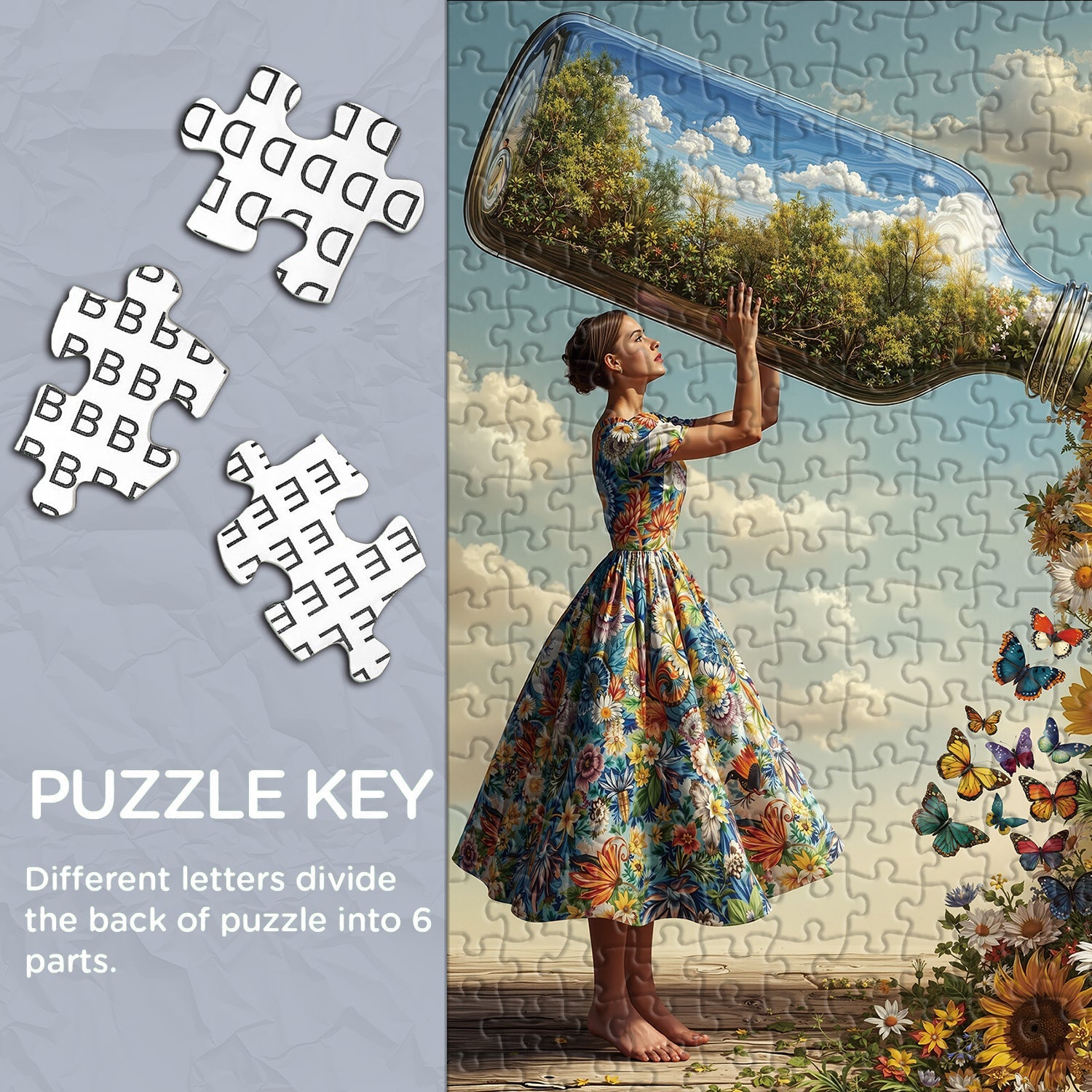 Puzzle 1000 Pièces Spring Jar