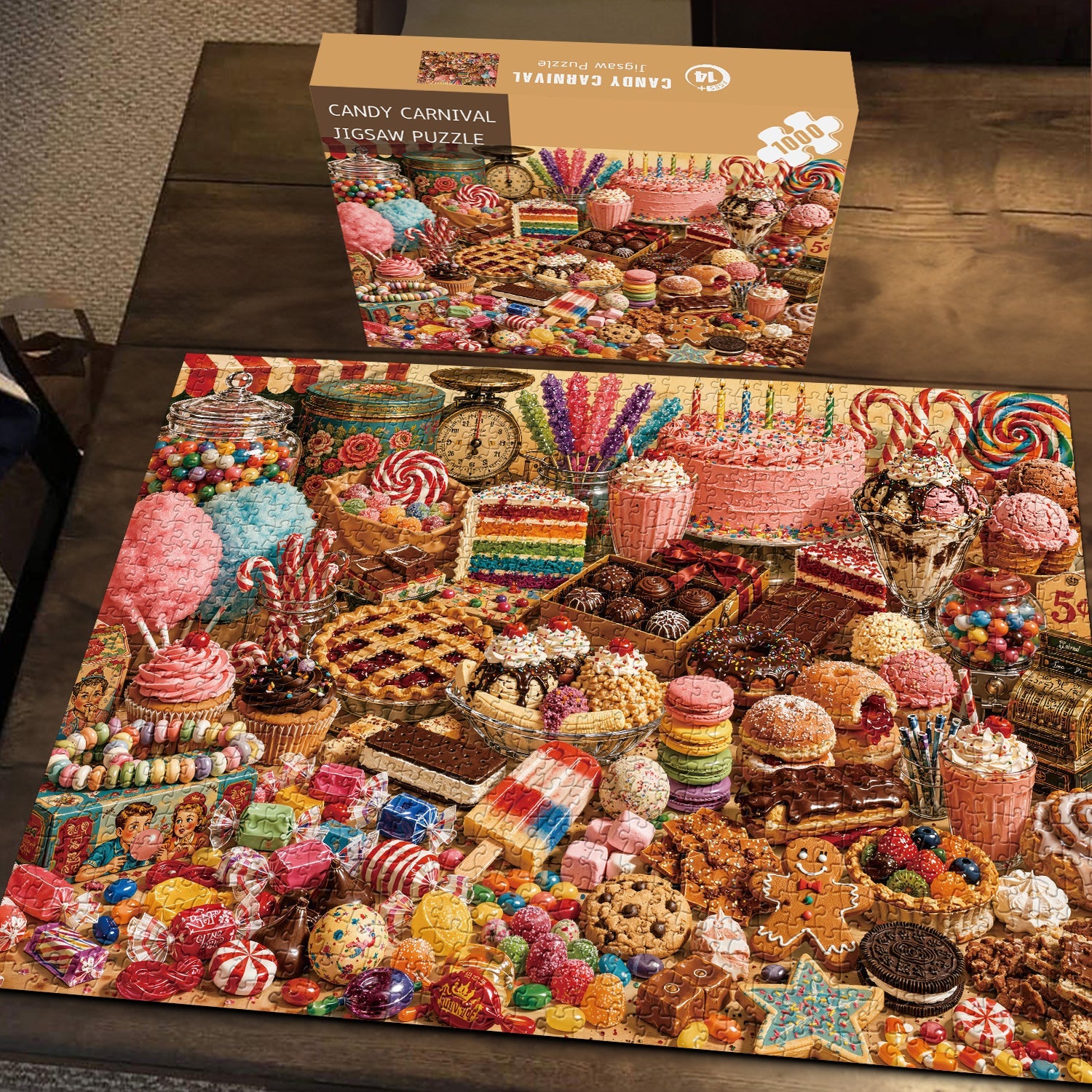 Candy Carnival Jigsaw Puzzle 1000 Pieces
