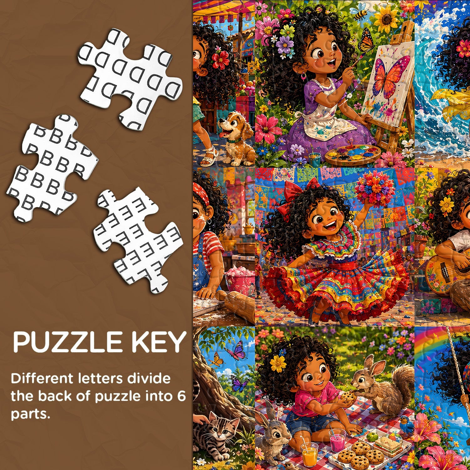 Colorful Childhood Jigsaw Puzzle 1000 Piece