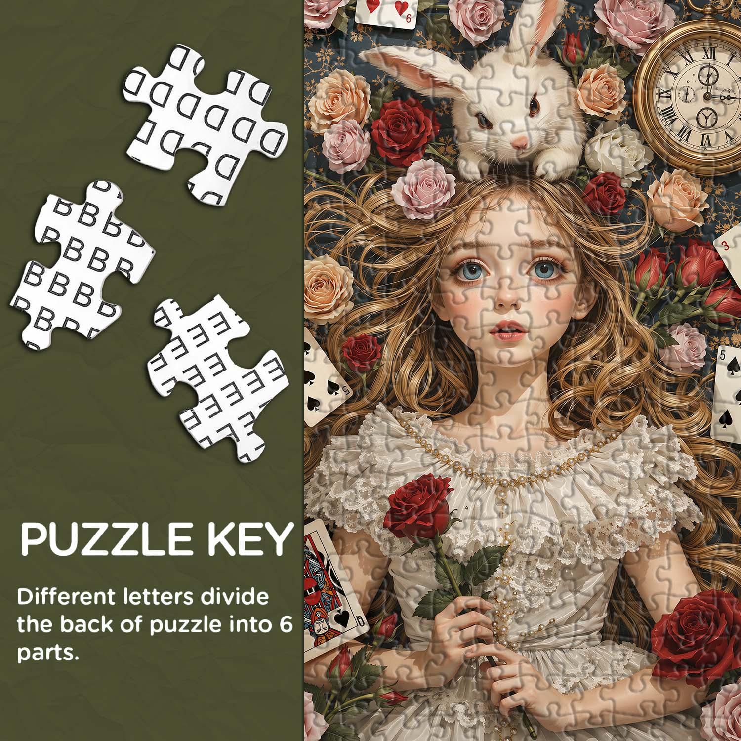 Dreaming In Wonderland Jigsaw Puzzle 1000 Piece