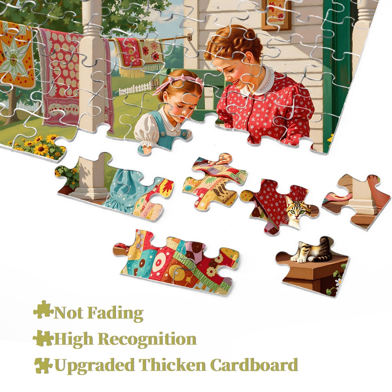 Porch Craft Time Jigsaw Puzzle 1000 Pieces
