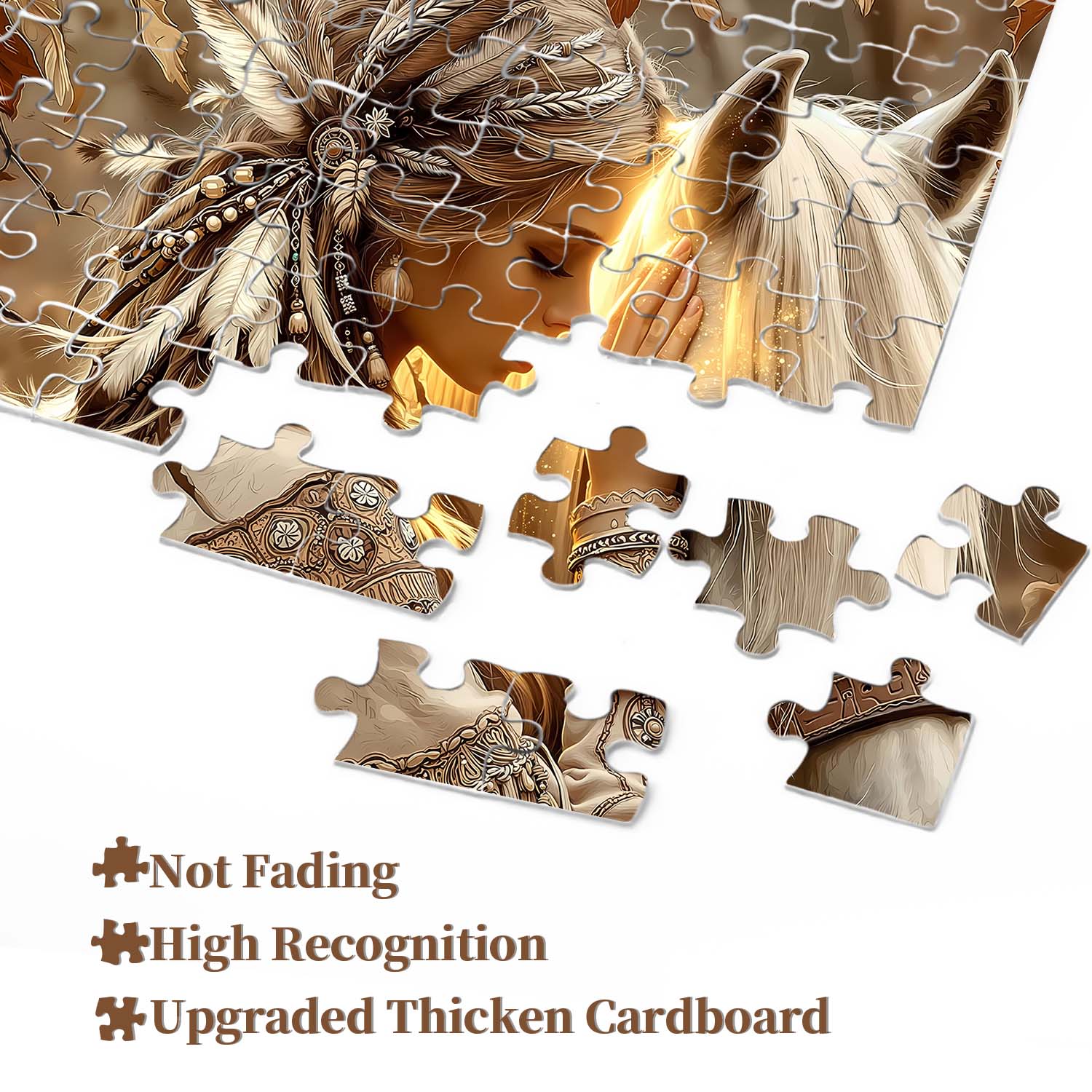 Maiden’s White Horse Jigsaw Puzzle 1000 Pieces