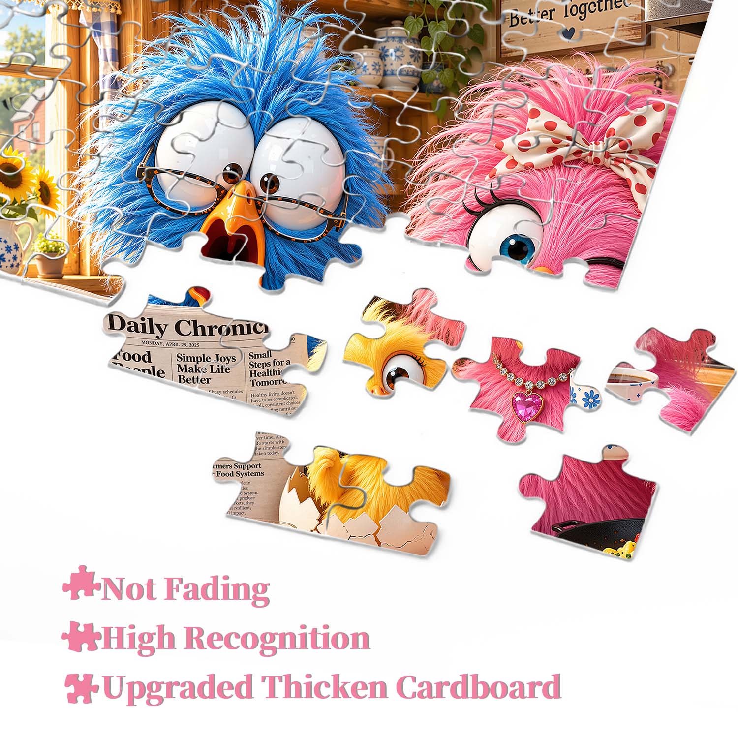 Kitchen Cheer  Jigsaw  Puzzle 1000 Piece