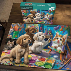 Cute Pet Art StudioJigsaw Puzzle 1000 Pieces
