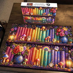 Whimsy Scribe Shelf Jigsaw Puzzle 1000 Piece