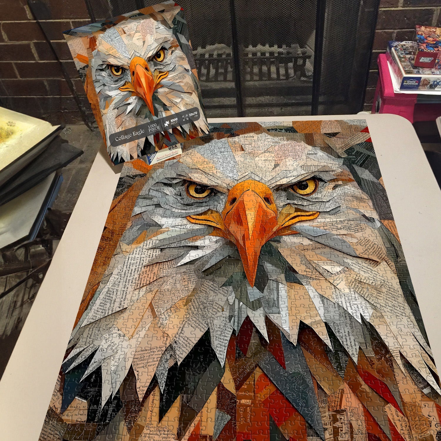 Collage Eagle Jigsaw Puzzle 1000 Pieces