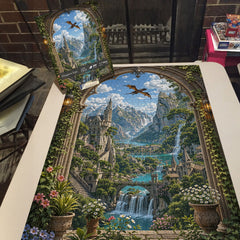 Dragon's Vale Jigsaw Puzzle 1000 Pieces
