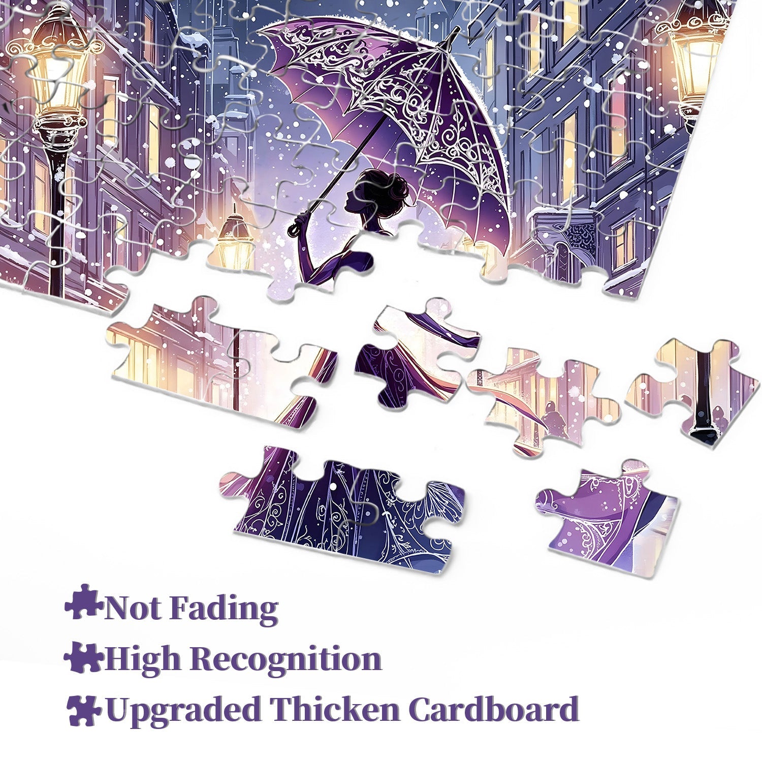 Winter Nocturne Jigsaw Puzzle 1000 Piece