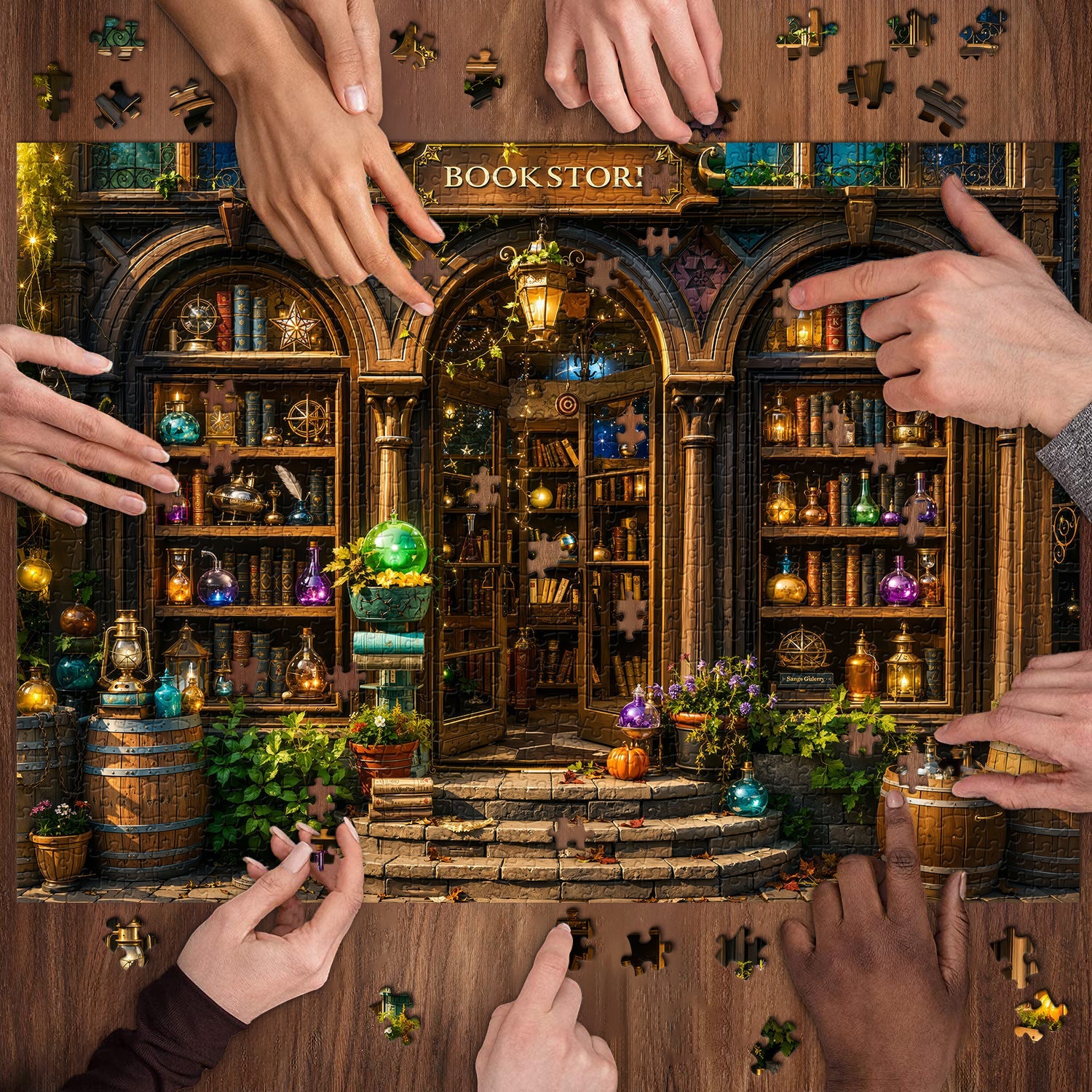 Stories in Bottles Jigsaw Puzzle 1000 Pieces
